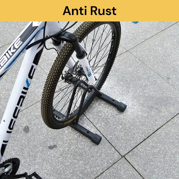 New Bike Floor Parking Rack Steel Bicycle Storage Holder Cycling Portable Stand