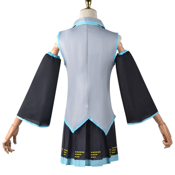 Anime Hatsune Miku Vocaloid Hatsune Miku Costume Uniform Dress Party Cosplay Set