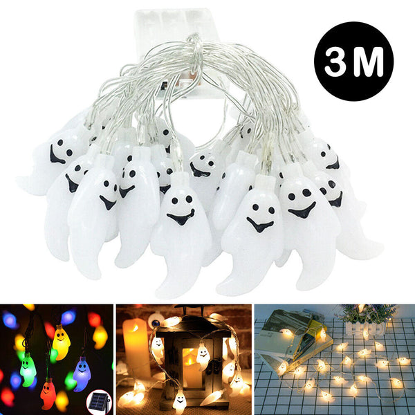 Christmas Light-Up Ghost Outdoor Garden Decoration Horror Props Decor Hallowmas