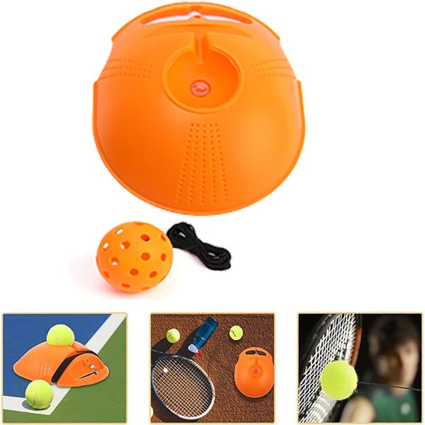 Solo Tennis Trainer Set Single Self-Study Training Device Rebound Ball Practical