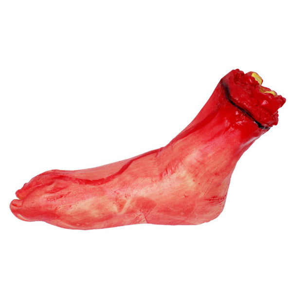 Severed hand and arm Halloween props group display