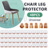 Chair Leg Protectors - 48Pcs Silicone Floor Protector Caps for Furniture & Table Feet