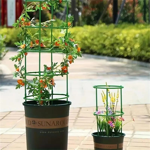 Plant Stake for Plant Support Ring Plant Cage Holder Flower Pot Climbing Trellis