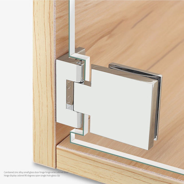 Useful Cabinet Cupboard Clamp Hinge Bathroom Shower Glass Door Hinges Hardware