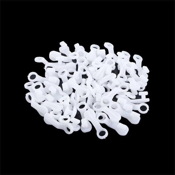 Curtain Track Gliders Extendable Universal Slider Runners Rail Hooks