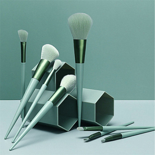 13PCS Eye Make-up Brushes Diamond Eyeshadow Eyebrow Blending Brush Set Tools New