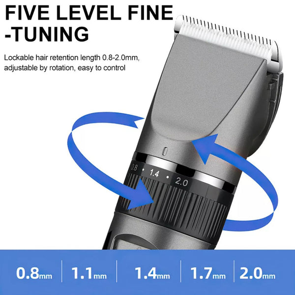 Hair clipper charging setup