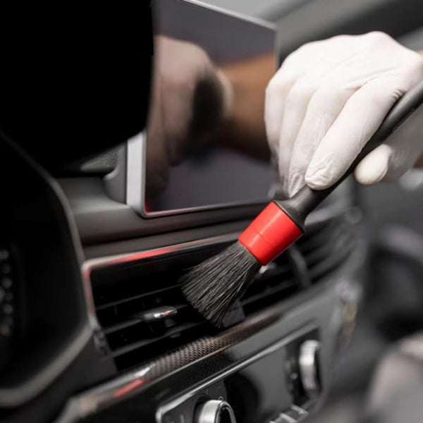 8PCS Car Detailing Brush Set Dashboard Air Vent Crevice Dust Cleaning Brushes