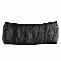 Shell Skirt Mesh Cover Pet Bird Cage Guard Nylon Net Seed Catcher S-L Black AUS