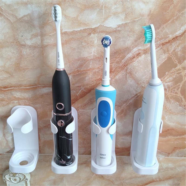 8PCS Toothbrush Stand Rack Organizer Electric Toothbrush Wall-Mounted Holder AU