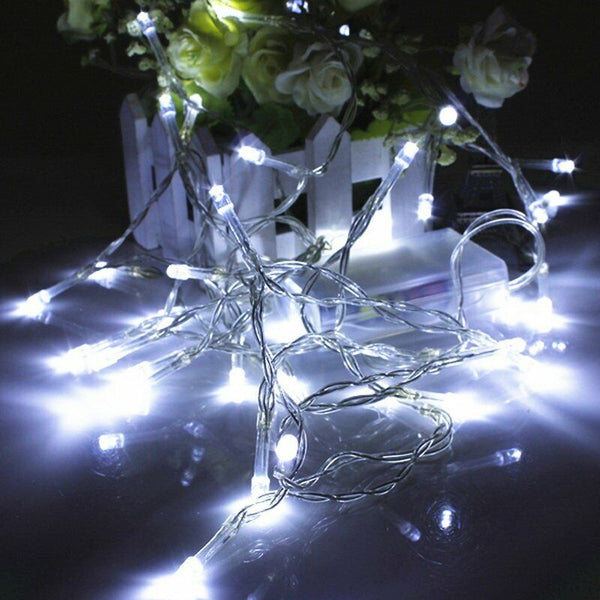 4M 40LED Battery Operated String Fairy Lights 5 Colours Party Wedding Christmas