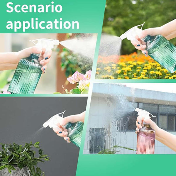 500ml Spray Bottle Water Garden Plant Flower Trigger Plastic Dispenser Green