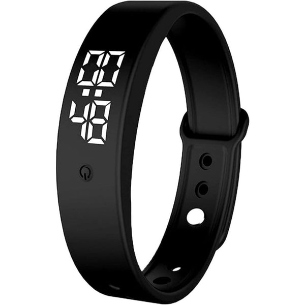 Vibrating Alarm Watch - Silent Vibration Wristband for Hearing Impaired & Deep Sleepers