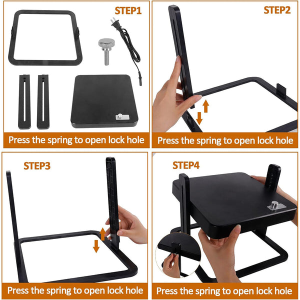 Chick Brooder Heating Plate – Adjustable Poultry Coop Warmer