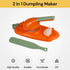 2 in 1 Dumpling Maker Skin Chapati Dough Press Mold Machine Pastry Mould Tool AU