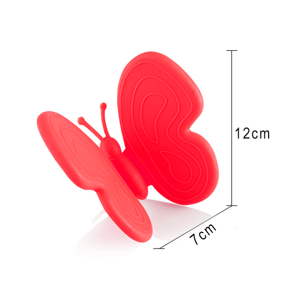 Oven Mitts Kitchen Tool Silicone Butterfly-Shaped Gadget Anti-Scald With Magnets