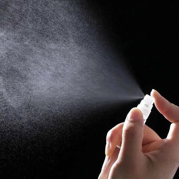 100PCS 3ml Plastic Perfume Bottle Atomizer Pump Spray Comestic Container Clear
