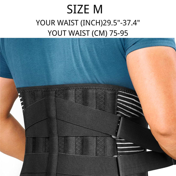 Back support belt size M, waist 75-95 cm