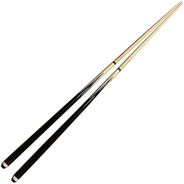 57'' WOODEN POOL SNOOKER BILLIARD CUE SET Two-Piece Table Cues Sticks Free Bag