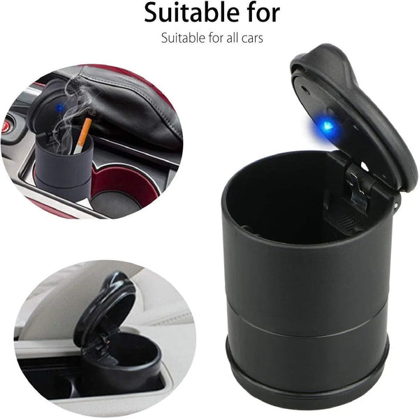 Portable Auto Car Ashtray Truck Cigarette Smoke Ashtray Ash Cylinder Holder AUS