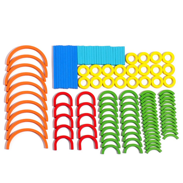 Montessori Wooden Sticks Puzzle Wooden Game Toys Toy for Children Xmas Gifts