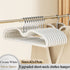 Non-Slip Velvet Clothes Hangers 20-Pack – Space-Saving Short Neck Hangers with 360° Swivel Hook
