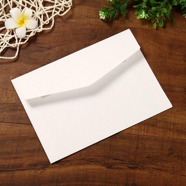 50PCS c7 Recycled white Kraft Envelopes for Wedding Cards FREE Postage- A Grade
