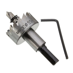 5PCS HSS Hole Saw Drill Bit Set – Multi-Size Hole Cutter Kit