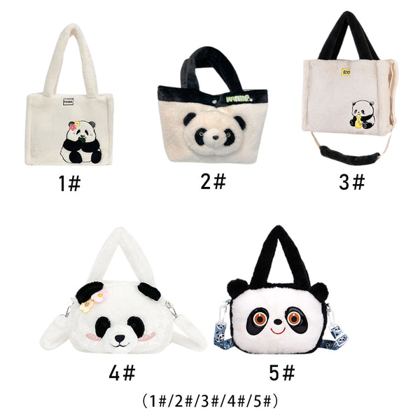 Cute Panda Plush Crossbody Bag | Kids Shoulder Purse for Girls & Travel Gifts