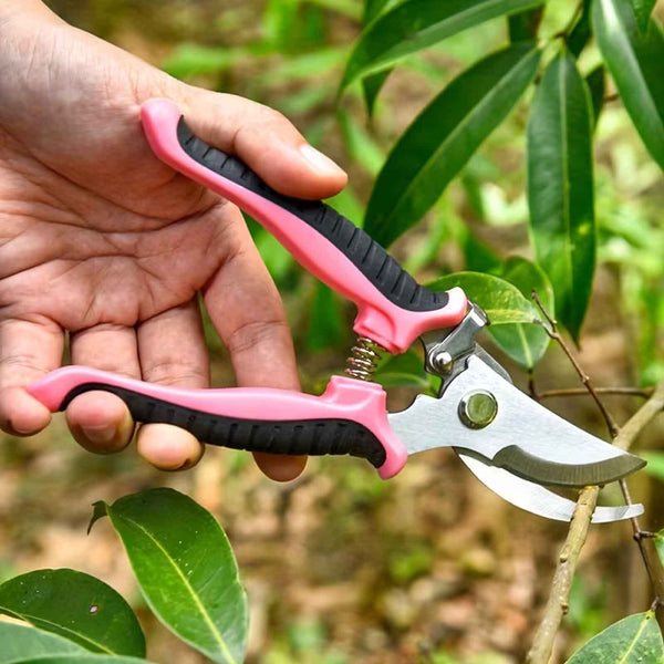 3pcs Stainless Steel Pruning Shears | Heavy-Duty Garden Scissors Set Ergonomic