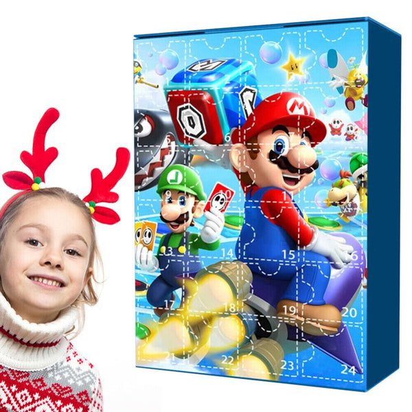 Christmas Advent Calendar 24Days Super Mario Toy Story WWE Blind Box Toy Gift AU