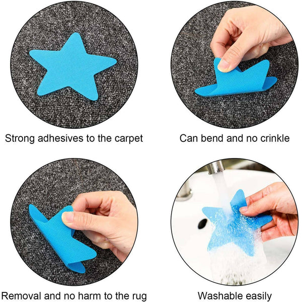 Star Carpet Marker Spots Sit Markers For Classroom Sport Easy Teach Tools