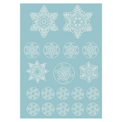 Christmas Window Stickers – Reusable Santa, Reindeer & Snowflake Window Decals