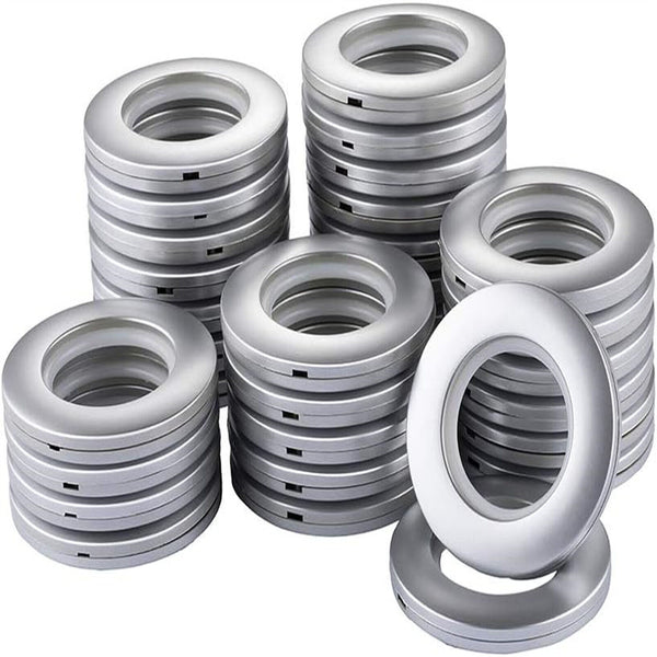 50pcs 42mm Curtain Eyelet Rings | Roman Blind Curtain Grommets & Window Curtain Rings