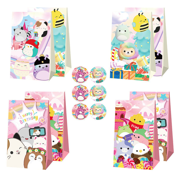 Pastel party napkins 20 pack for kids birthday
