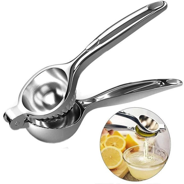2pcs Stainless Steel Lemon Squeezer | Heavy Duty Manual Citrus Juicer Press