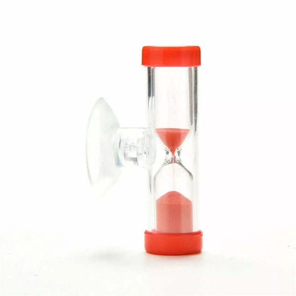 6X Suction Cup Hourglass for Tooth Brushing Shower Timer Suction Cup Count Down