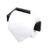 4pcs Toilet Paper Holder Set | Stainless Steel Wall Mounted Bathroom Roll Holders (Black & Chrome)