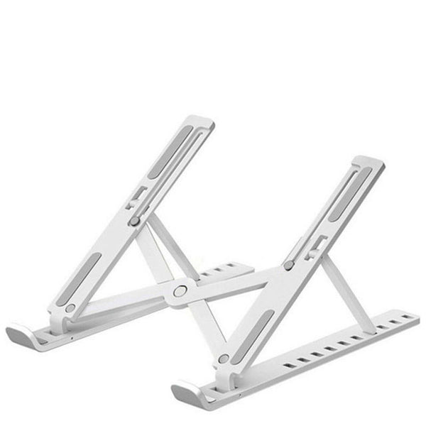 Foldable Laptop Stand and Tablet Holder – Adjustable Portable Desktop Riser for Notebook, iPad and Tablet
