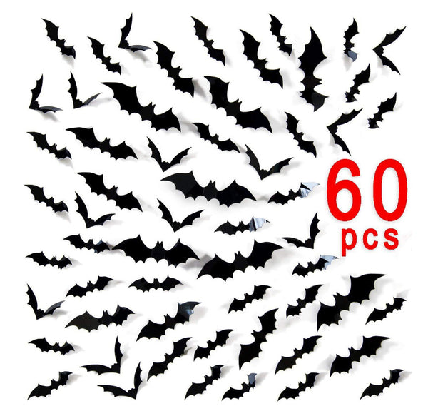 AU Halloween 3M Bat Hanging Pumpkin Spider Bat Garland Scary Decoration Party
