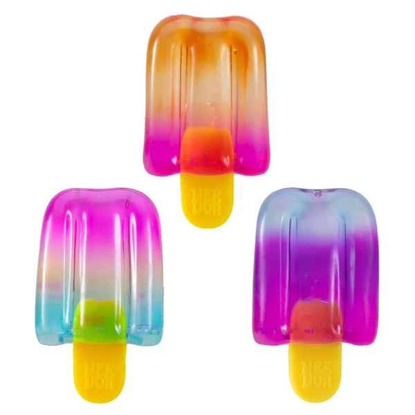 Ice block squishies in three colour mixes