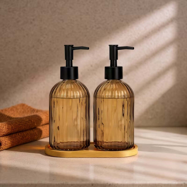 Soap dispenser bottles refillable for body wash and lotion