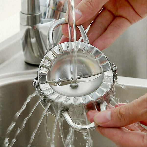 2Styles Dumpling Maker Mold Stainless Steel Dough Press Making Mould Tools AU