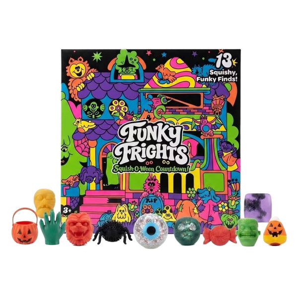 Squishy advent calendar Halloween countdown box