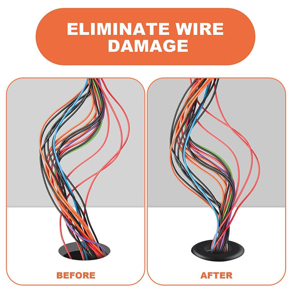 125PCS Rubber Grommet Assortment Set Fastener Kit Blanking 18 Popular Sizes NEW
