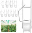 18PCS Tomato Trellis Roller Hook Support Twine Spool Plant Hanger