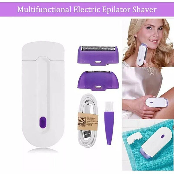 HOT SALE Silky Smooth Hair Eraser Gentle Painless Hair Remover Tool Safe Xmas AU