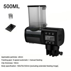 Automatic Fish Feeder – 500ml Aquarium Timer Food Dispenser