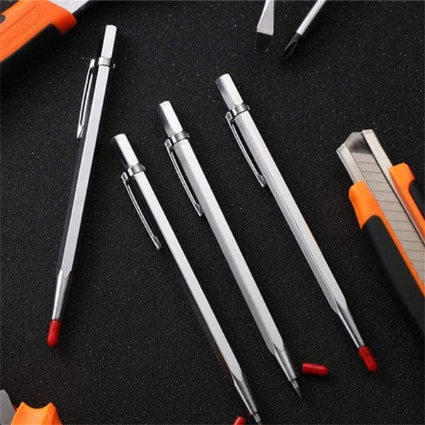 5PCS Engraving Pen Glass Metal Wood Engraver Scribe Tool Portable Pocket Diamond