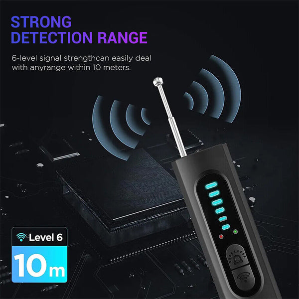 Hidden Camera Detector Anti Camera Bug GPS Tracker Finder Scanner For Hotel Car